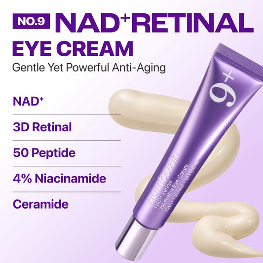 Numbuzin 9 NAD+ Retinal Volumetox Eye Cream